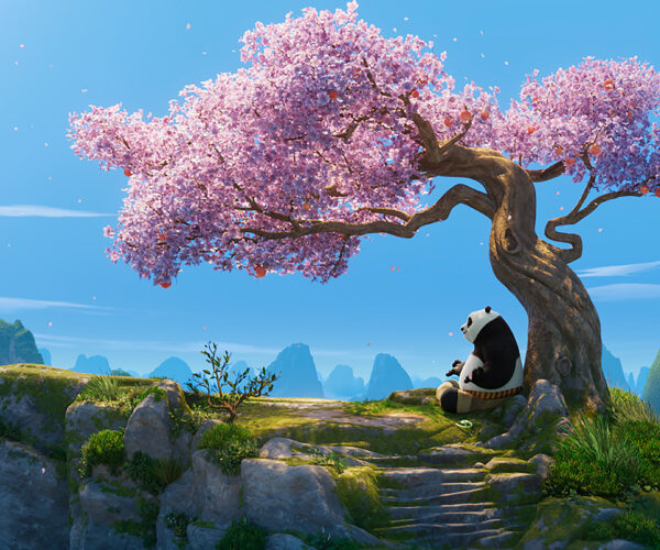 Bordeau Cinéma Théâtre - Po (Jack Black) in Kung Fu Panda 4 directed by Mike Mitchell.